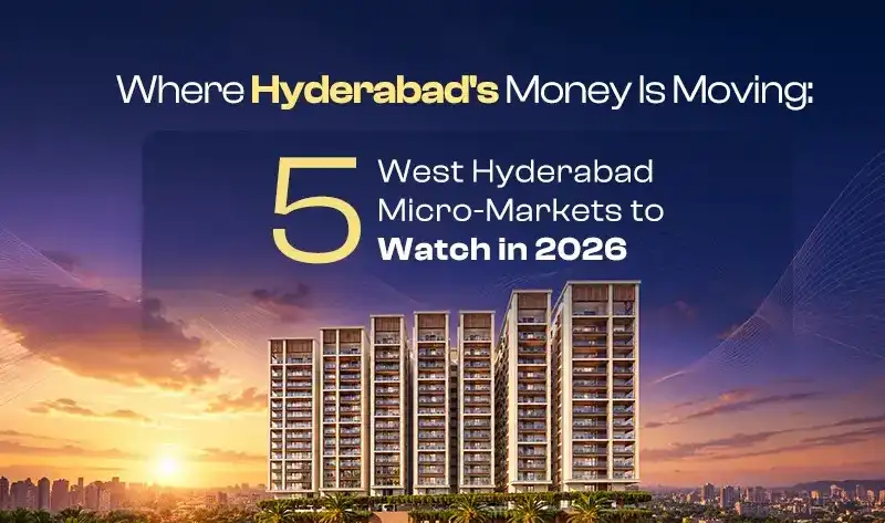 3 BHK and 4 BHK apartments for real estate investments in Manikonda, Hyderabad