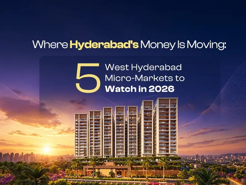 3 BHK and 4 BHK apartments for real estate investments in Manikonda, Hyderabad